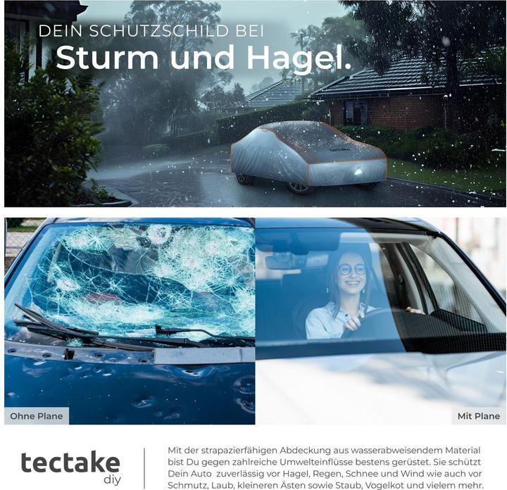 Immagine prodotto tectake Bâche de voiture anti-grêle