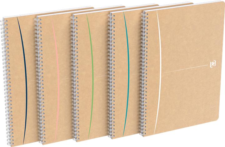 Produktbild Oxford Touareg Spiralheft A4 5mm kariert (A4, Kariert, Harter Einband)