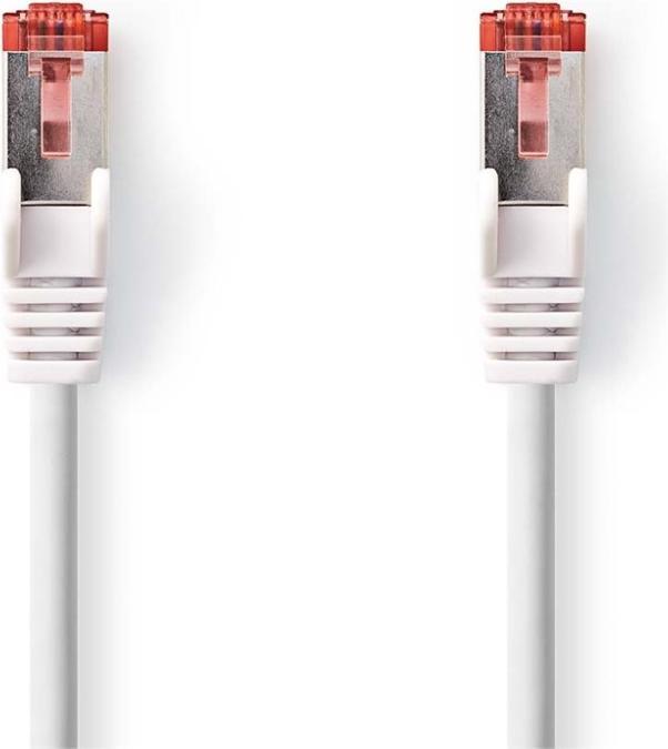 Image du produit Nedis Câble réseau CAT6 - RJ45 mâle - RJ45 mâle - S/FTP - 3.00 m - rond - LSZH - gris - Étiquette (S/FTP, CAT6, 3 m)