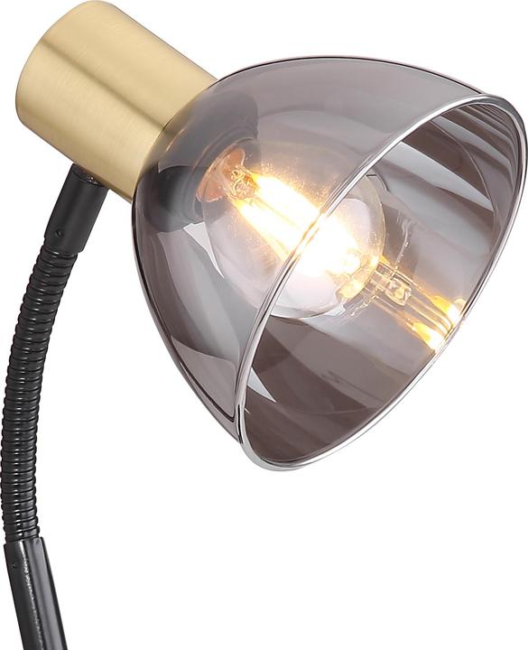 Produktbild Globo Tischleuchte Jay schwarz 1xE14 (E14)