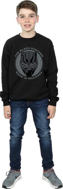 Actual product image Boys Black Panther Made in Wakanda Sweatshirt (152, 158)