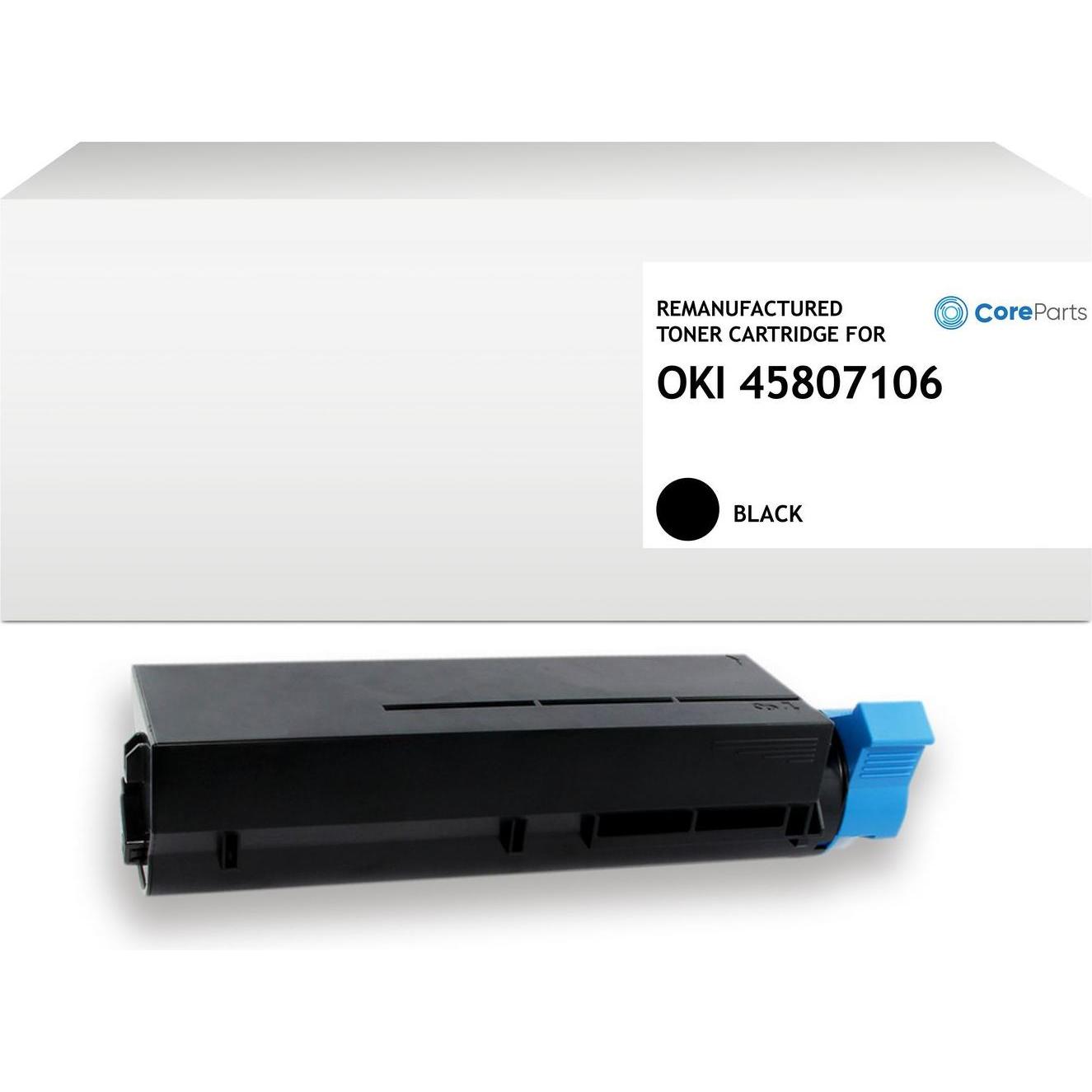 CoreParts, Toner, Lasertoner for Oki Black