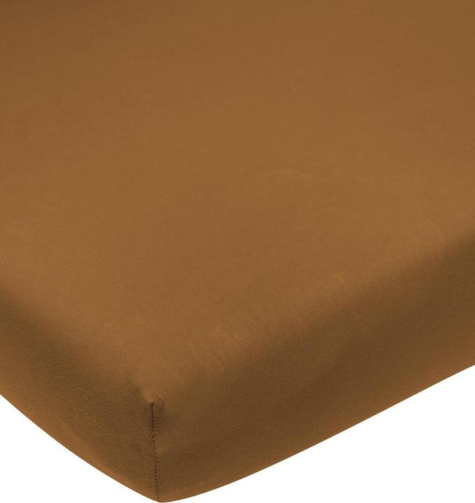 Produktbild Meyco Home jersey Spannbettlaken 160x200 camel (160 x 200 cm)