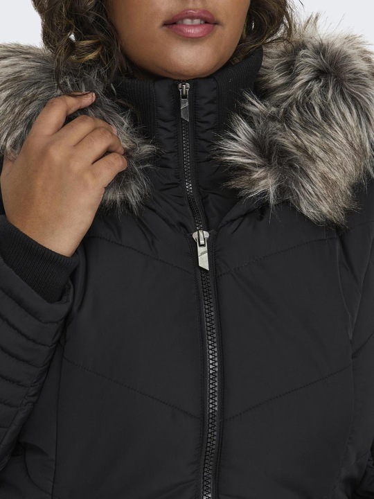 Image du produit Only Capuche Poignets côtelés Manteau (42)