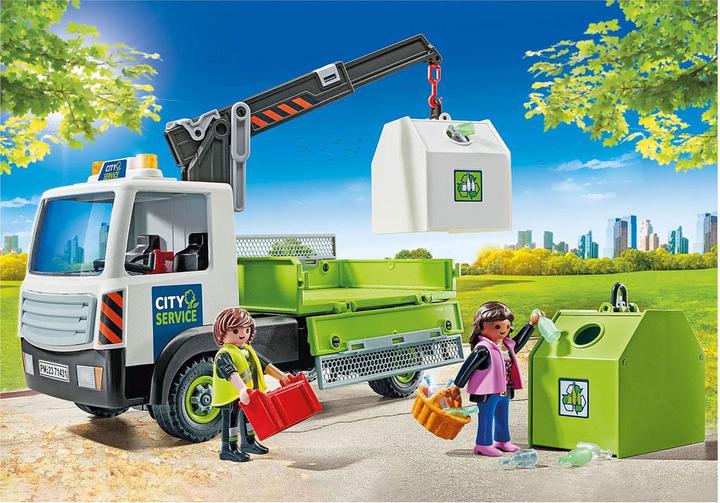 Produktbild Playmobil Altglas-LKW mit Container (71431, Playmobil City Action)