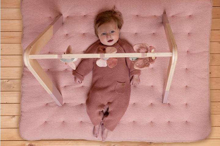 Produktbild Little Dutch Strampler gestrickt Pink (74)