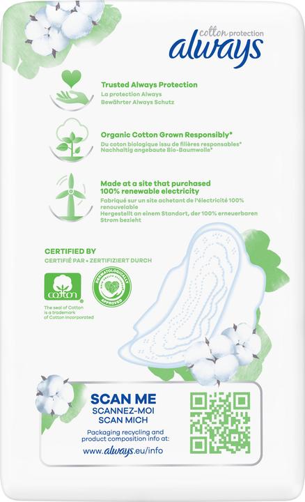 Actual product image Always Cotton Protection (54 x)