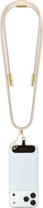 Image du produit Guess Lanière 4G pour smartphone avec câble USB-C intégré de charge rapide et charm