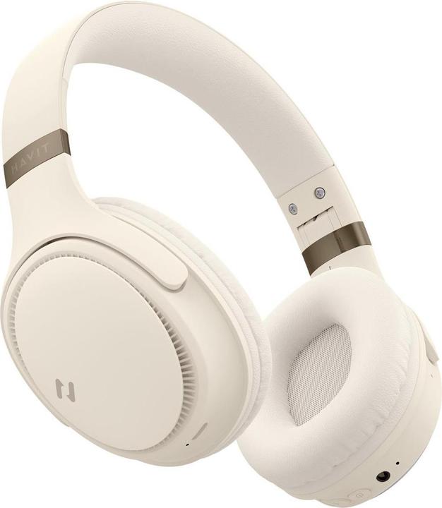 Produktbild Havit H630BT over-ear BT headphones Butter (36 h, Kabelgebunden, Kabellos)