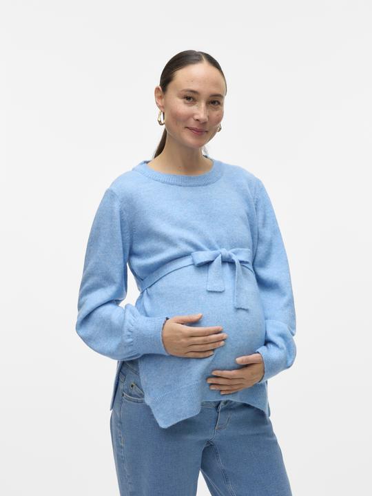 Actual product image Mamalicious Normal geschnitten Rundhals Pullover Gestricktes Oberteil (M)