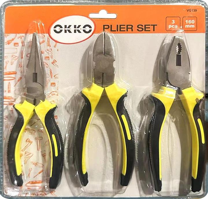 Produktbild Okko PLIERS SET VG139 3PCS