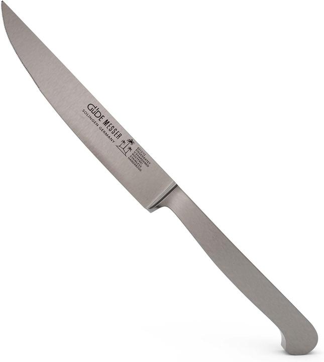 Güde Steak- bzw. Tomatenmesser, geschmiedet, Serie Kappa, massiv Ganzstahl (12 cm)