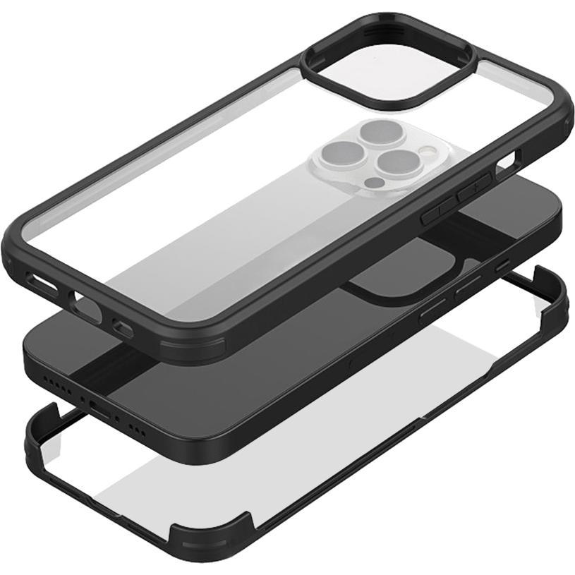 Thumbnail - Mobilize 360 Glas-Schutzhülle (Apple iPhone 13 Pro), Smartphone Hülle, Schwarz