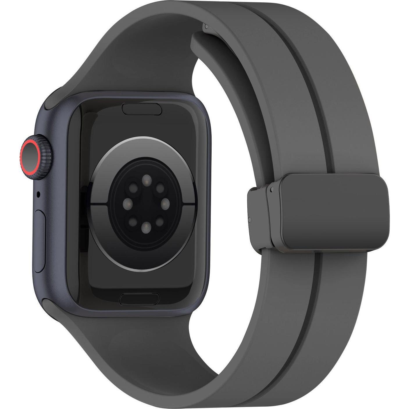 Thumbnail - Strap-it Armband (Apple Watch), Uhrenarmband, Grau