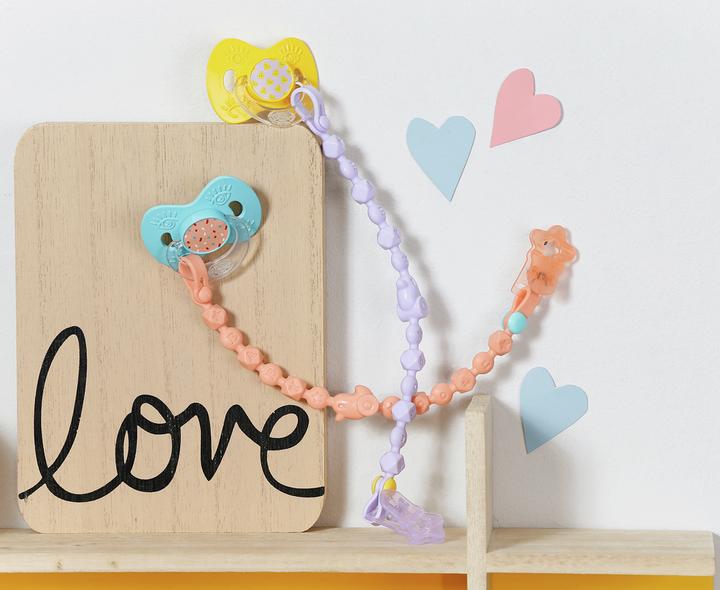 Immagine prodotto Zapf Creation Ciuccio magico e catena nati da bambino (1 x, da 3 anni.)