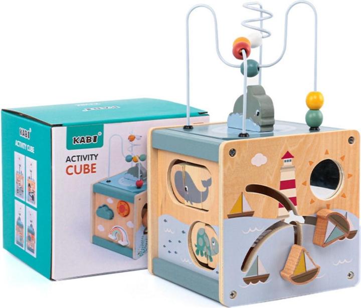 Produktbild Hermex 5in1 Aktivitäts-Holzwürfel