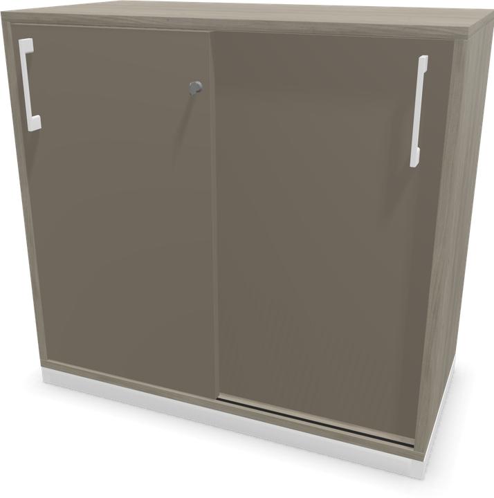 Cubanitgrau, Holzdekor grau mit Struktur, Weiss