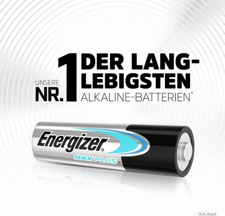 Produktbild Energizer Max Plus AA battery (8 Stk., AA, 2800 mAh)