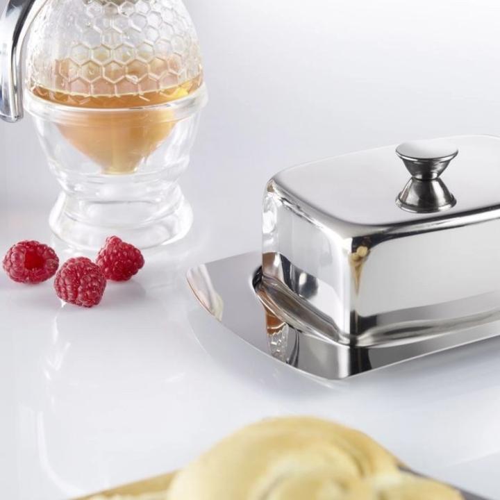 Produktbild Westmark Butterdose Edelstahl, 19x12.8cm