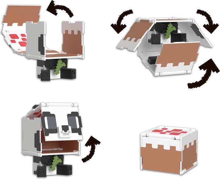 Produktbild Minecraft Flippin' Figure Panda + Cake