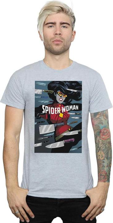 Immagine prodotto Spider-Woman Cover Maglietta Uomo (3XL)