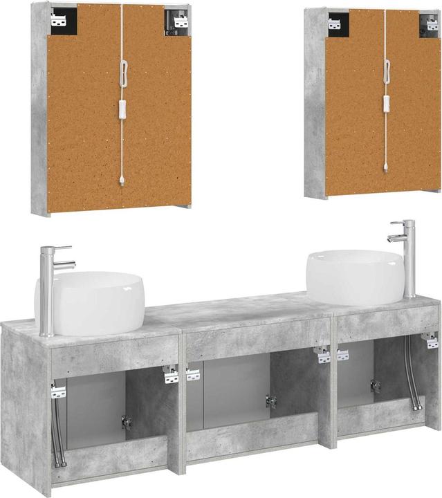 Produktbild vidaXL Badezimmerschrank-Set