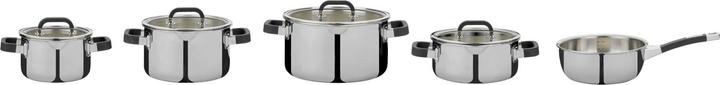 Immagine prodotto Spring Fusion2+ Topf-Set 5-teilig (16 cm, Set di pentole e padelle da cucina, Acciaio inossidabile)