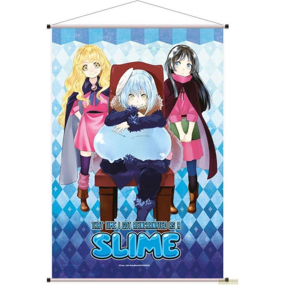 Sakami That Time I Got Reincarnated as a Slime Wandrolle Rimuru, Alice, Chloe 60 x 90 cm, Weiteres Gaming Zubehör, Mehrf...