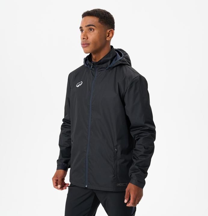 Kipsta Damen/Herren Fussball Regenjacke - Viralto Club schwarz