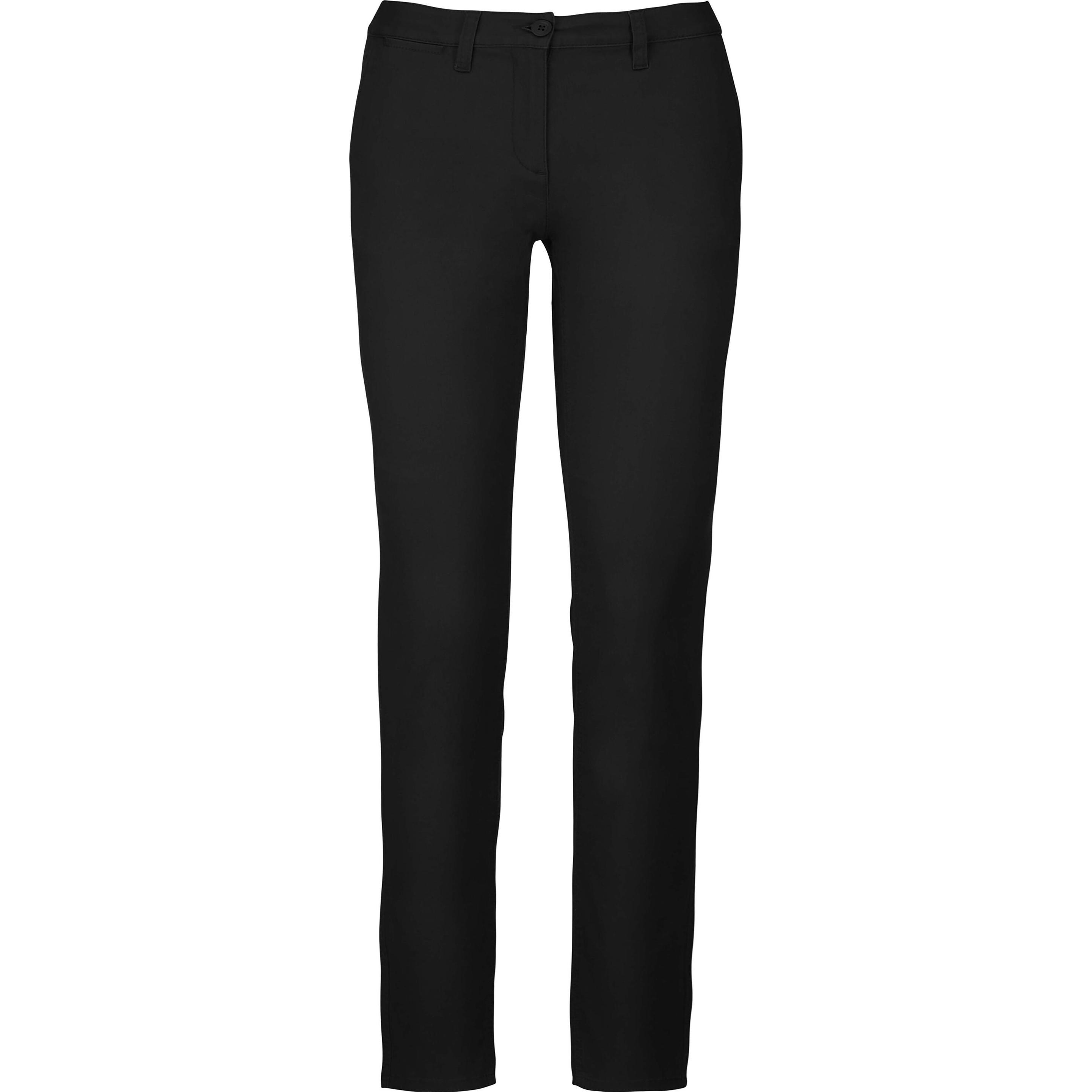Kariban, Damen, Hosen, Chino, Schwarz, (34)