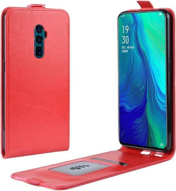 Produktbild MU Classic Leder Flipcase Hülle (Oppo Reno 10x Zoom, Oppo Reno 5G)