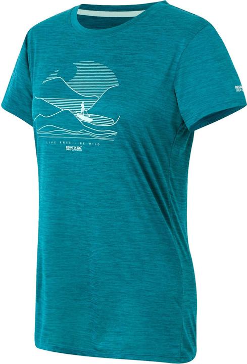 Produktbild Regatta Fingal IX Live Free Be Wild TShirt (40)