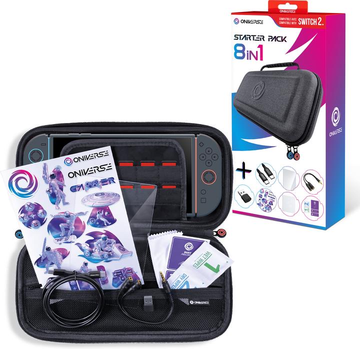 Oniverse Switch 2™ 8 in 1 Starter-Pack - Gaming-Zubehör (Switch 2)