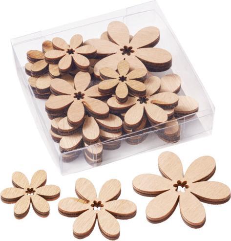Hobby Fun Florianne" flower scatter, 18 pieces, 3 - 5.5 cm