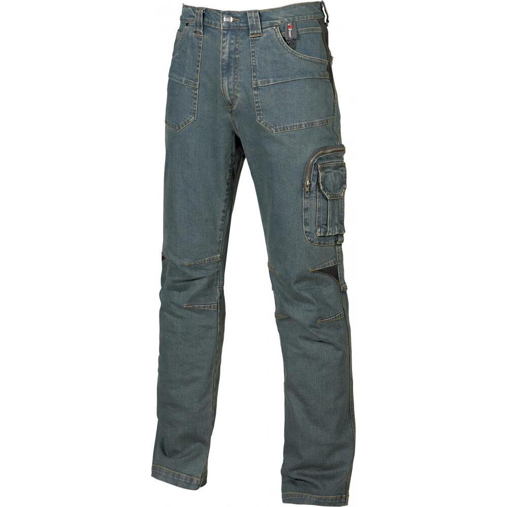 U-Power, Arbeitshose, Smart Jeanshose Traffic Gr.54 blau U.POWER (54)
