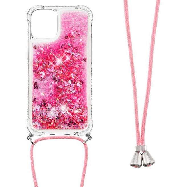 Thumbnail - MU Style Necklace Umhänge Softcase Hülle, Handykette, Rosa