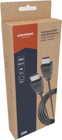 Produktbild Grundig Kabel HDMI mit Ethernet 3m BL (3 m)