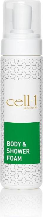 Actual product image Cell-1 Body Shower Foam Disp 200ml (200 ml)