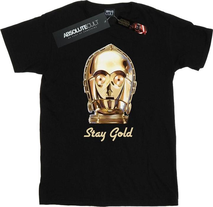 Image du produit Star Wars - T-shirt THE RISE OF SKYWALKER C-3PO STAY GOLD - Homme (5XL)