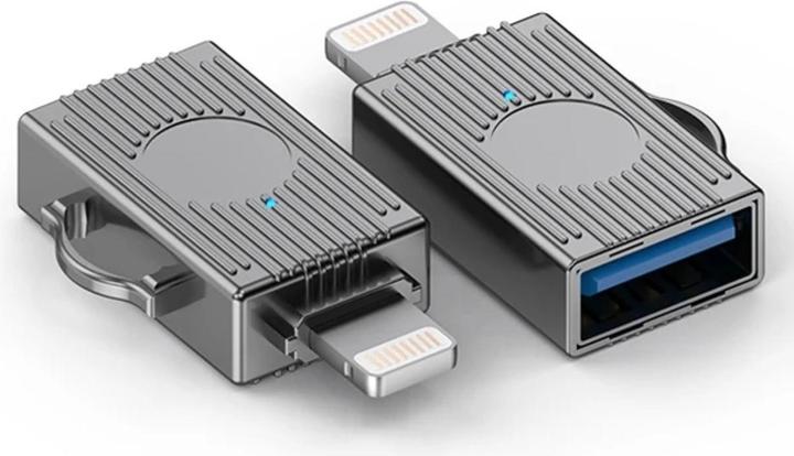 Produktbild PowerGuard Titan Lightning auf USB 2.0 OTG Adapter (USB-A, Lightning)
