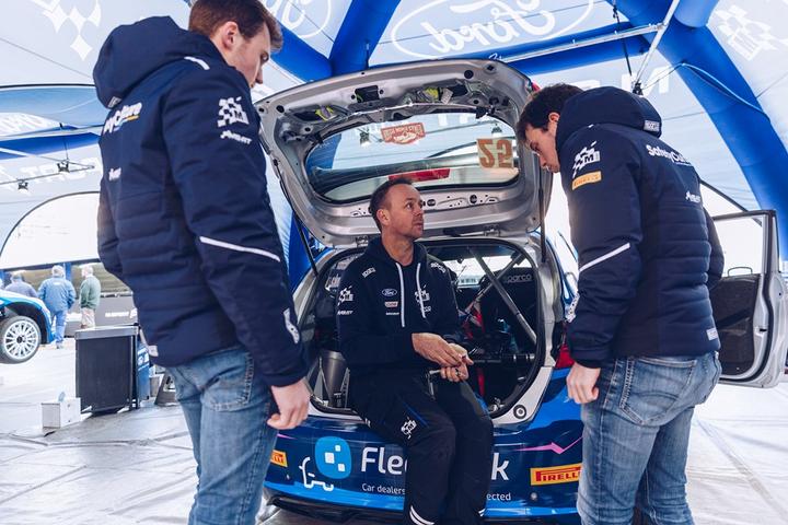 Produktbild Sparco Ford M-Sport Hoodie WRC (XXL)
