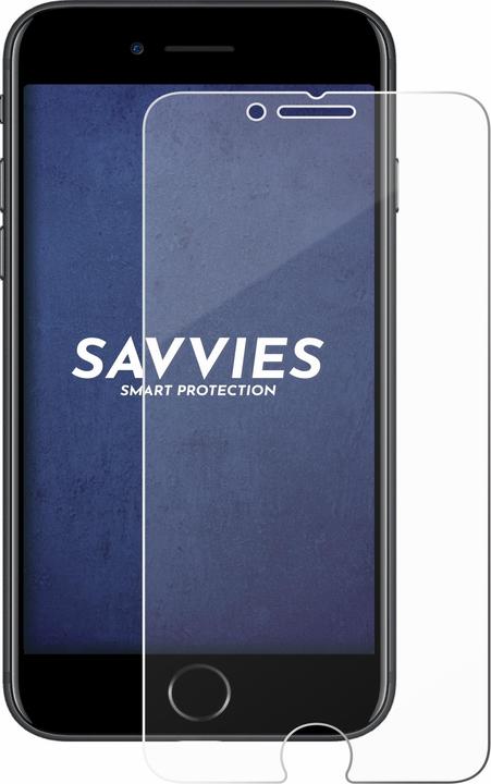 Produktbild Savvies Panzerglas Hartglas Displayschutz (1 Stück, Apple iPhone 7)
