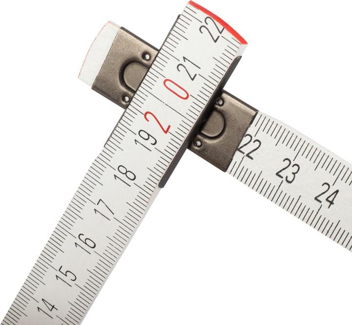 Produktbild Stahlwerk Zollstock 3er Set 3 Meter präziser Holz-Gliedermassstab, Meterstab (3 m)