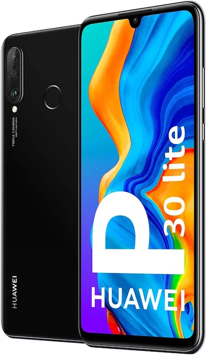 Immagine prodotto Huawei P30 Lite (4GB) (128 GB, Midnight Black, 6.15", Doppia SIM Ibrida, 48 Mpx, 4G)