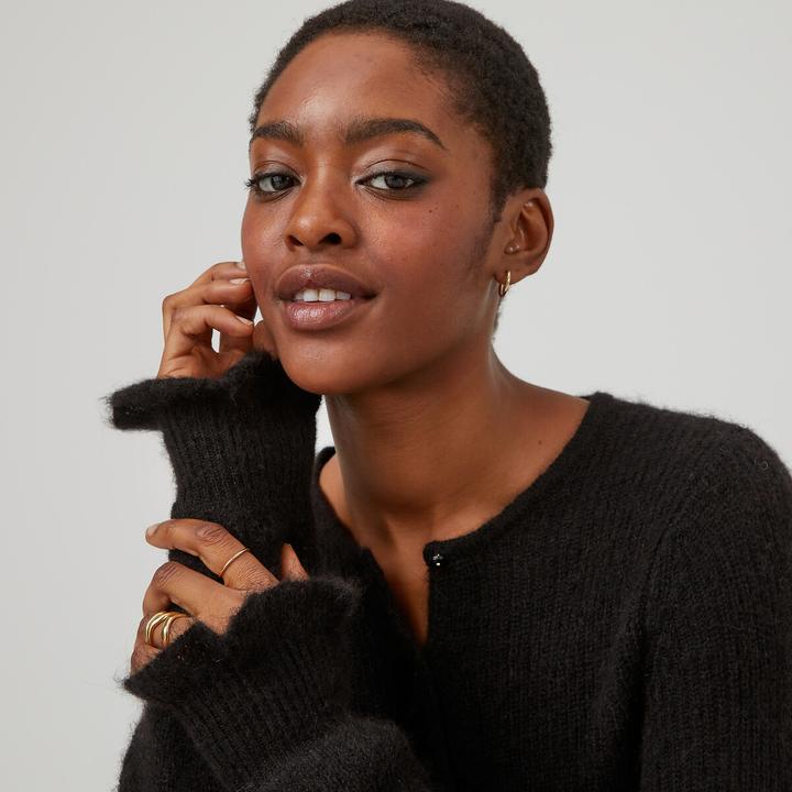 Immagine prodotto La Redoute Collections Cardigan in filato misto alpaca (XL)