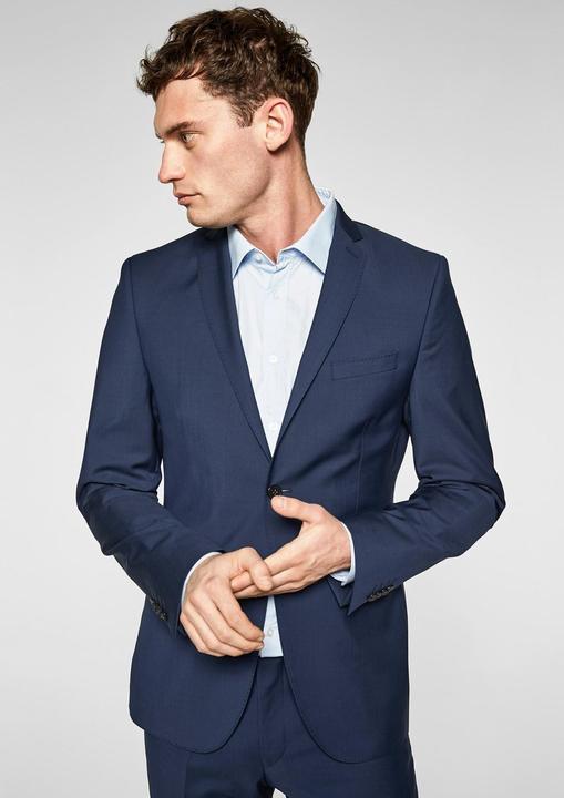 Actual product image s.Oliver Black Label Slim Fit Wool Blend Jacket (48)