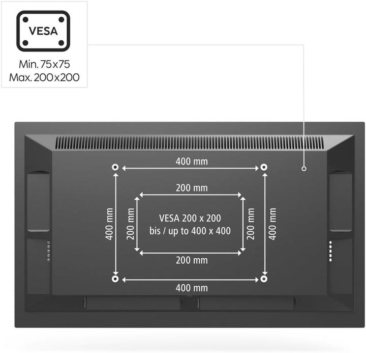 Produktbild Hama TV-Deckenhalterung (Decke, 20 kg, 19" - 46")