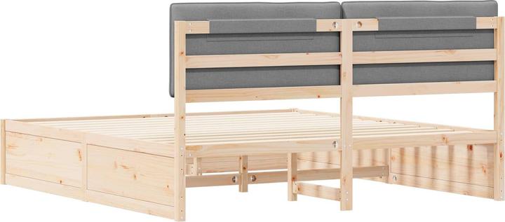 Image du produit vidaXL Holzbett (180 x 200 cm)