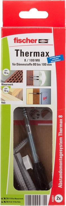 Produktbild Fischer TherMax 8/100 M6 (2 Stk.)
