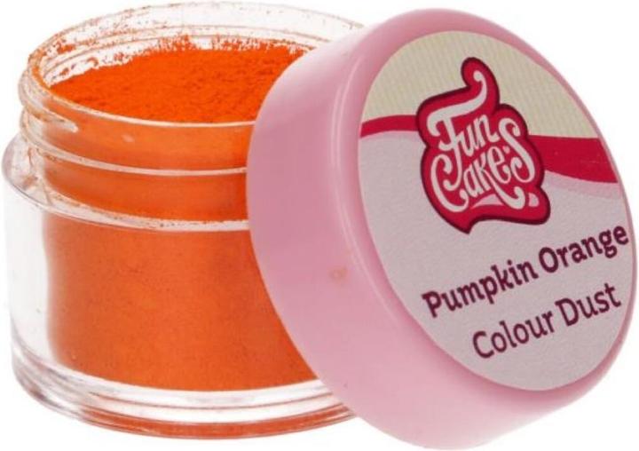 Actual product image FunCakes Colour Dust Pumpkin Orange